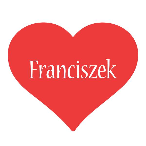 Franciszek love logo