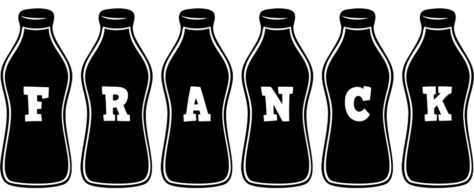 Franck bottle logo