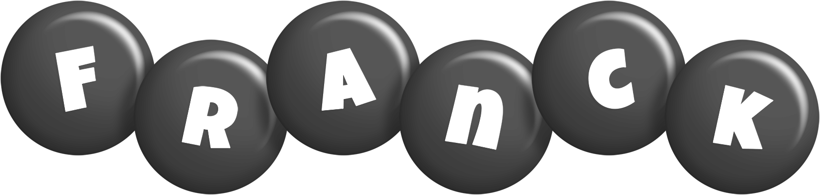 Franck candy-black logo