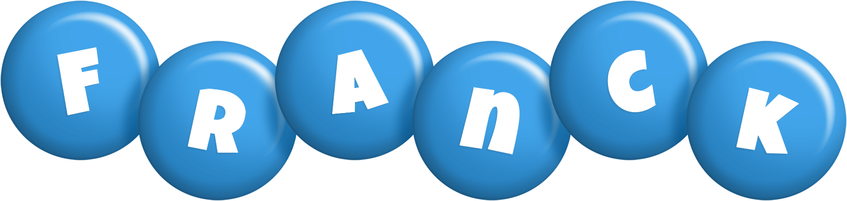 Franck candy-blue logo