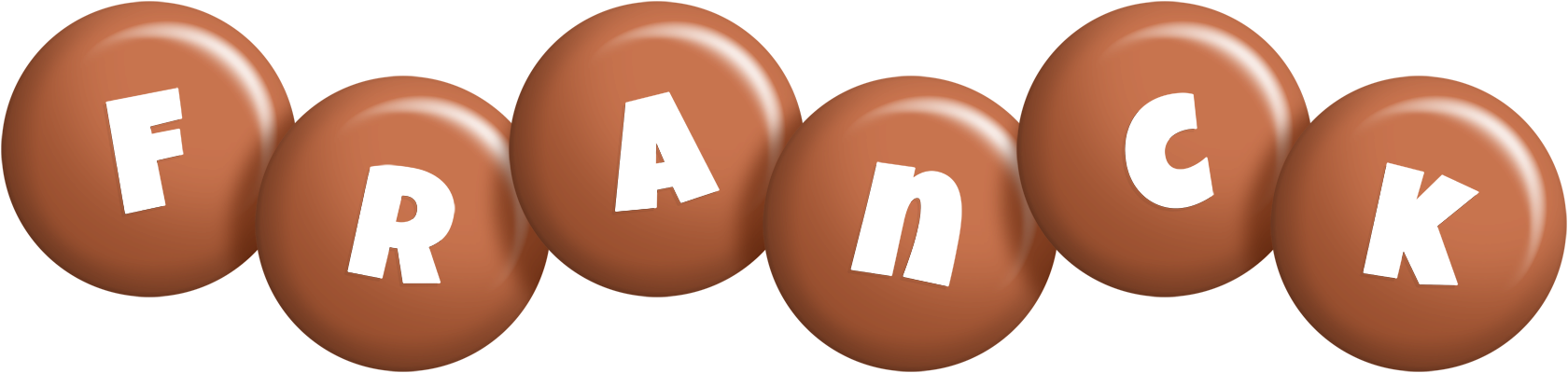 Franck candy-brown logo