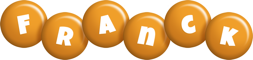 Franck candy-orange logo