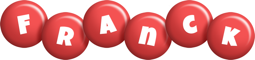 Franck candy-red logo