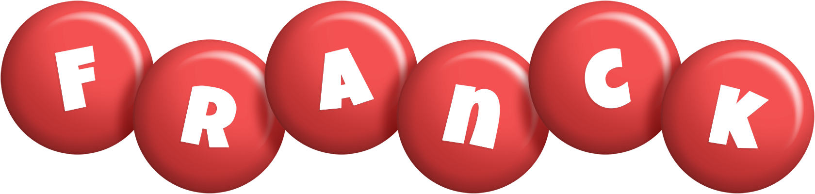 Franck candy-red logo