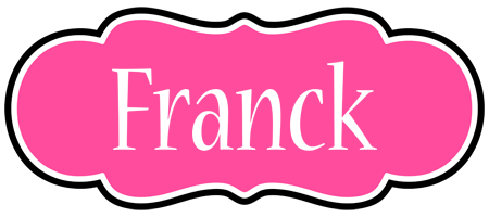 Franck invitation logo