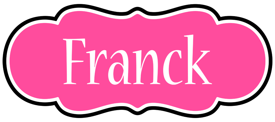 Franck invitation logo