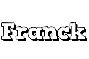 Franck snowing logo