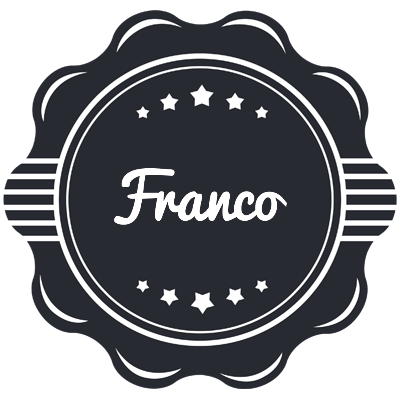 Franco badge logo