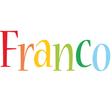 Franco birthday logo