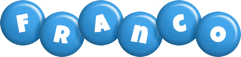 Franco candy-blue logo