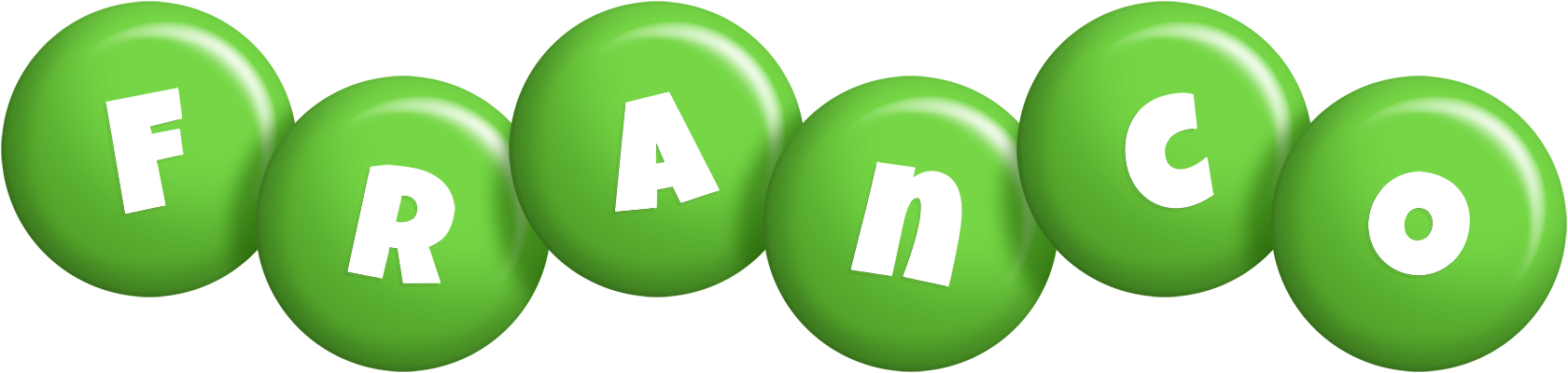 Franco candy-green logo