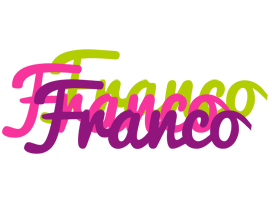 Franco flowers logo