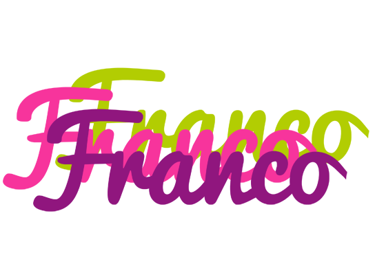 Franco flowers logo