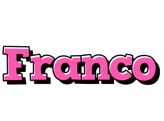 Franco girlish logo