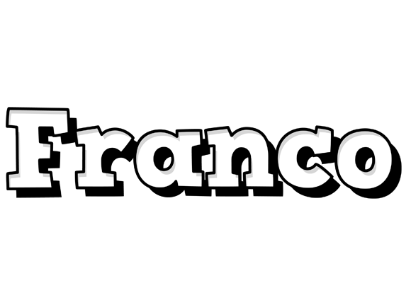 Franco snowing logo