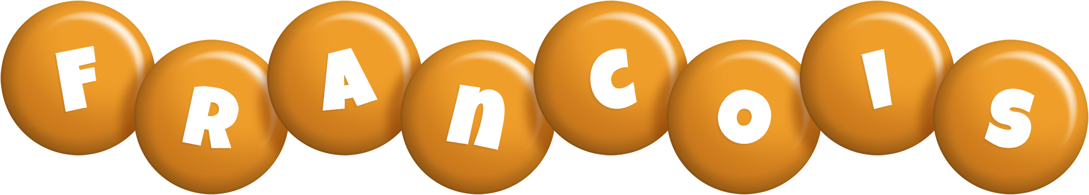 Francois candy-orange logo