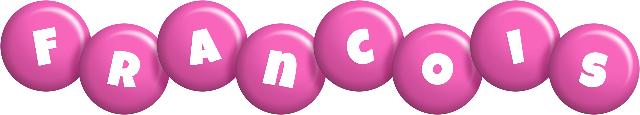 Francois candy-pink logo