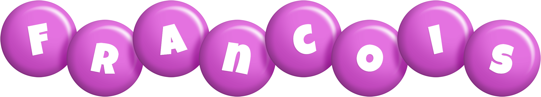 Francois candy-purple logo