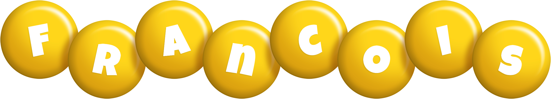 Francois candy-yellow logo