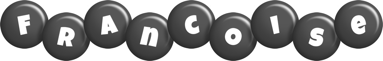 Francoise candy-black logo