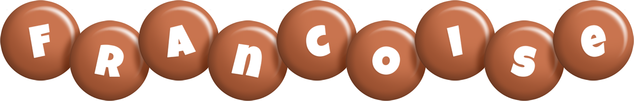 Francoise candy-brown logo