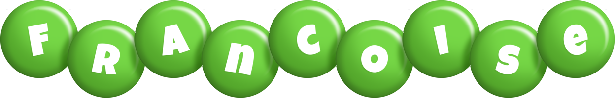 Francoise candy-green logo