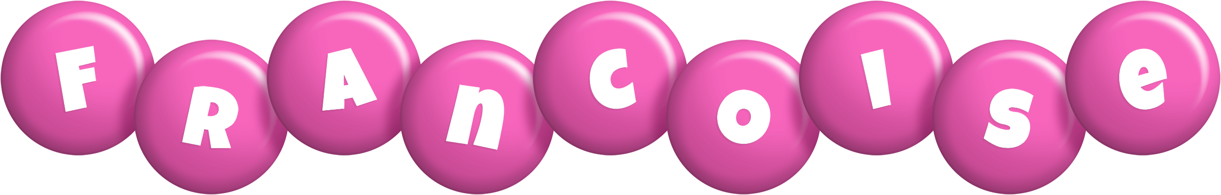 Francoise candy-pink logo