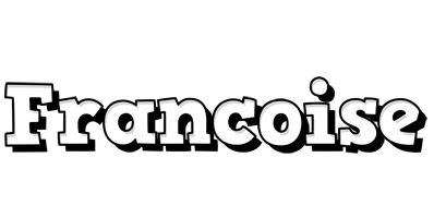 Francoise snowing logo