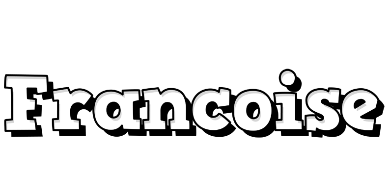 Francoise snowing logo
