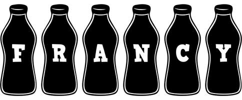 Francy bottle logo