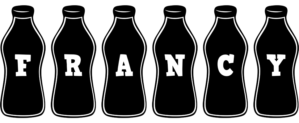 Francy bottle logo