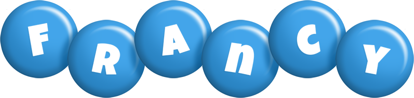 Francy candy-blue logo
