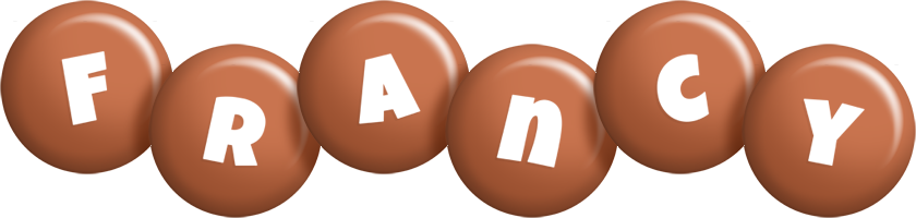 Francy candy-brown logo