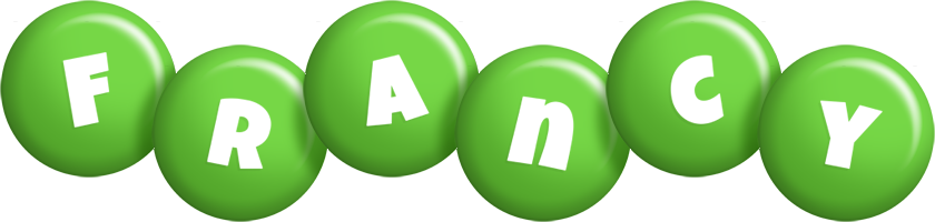 Francy candy-green logo