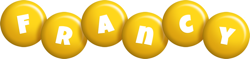 Francy candy-yellow logo