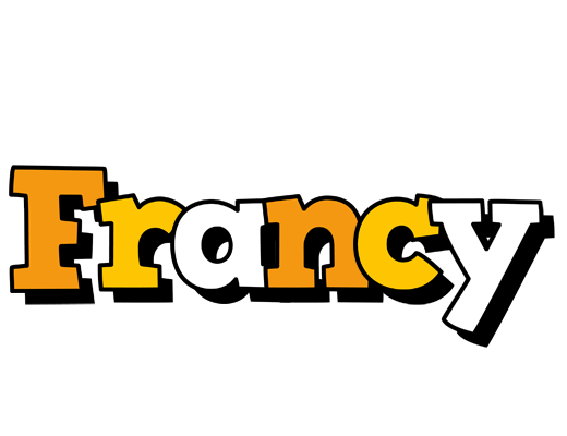 Francy cartoon logo