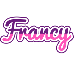 Francy cheerful logo