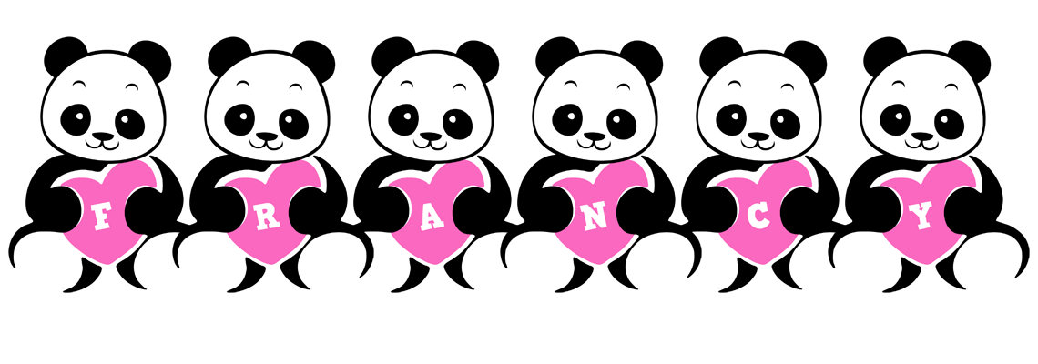 Francy love-panda logo