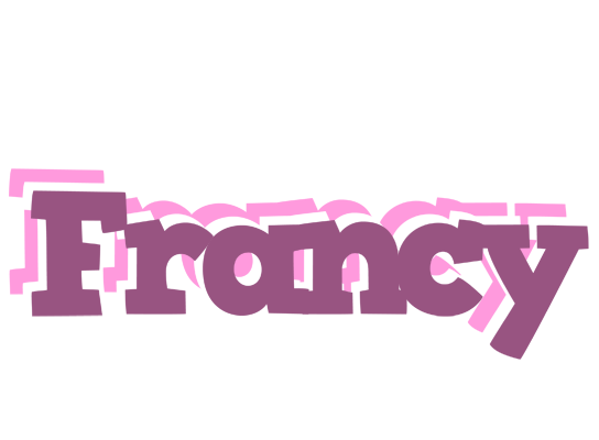 Francy relaxing logo