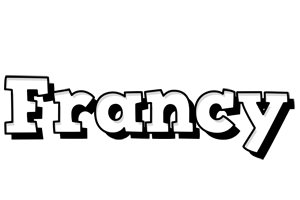 Francy snowing logo