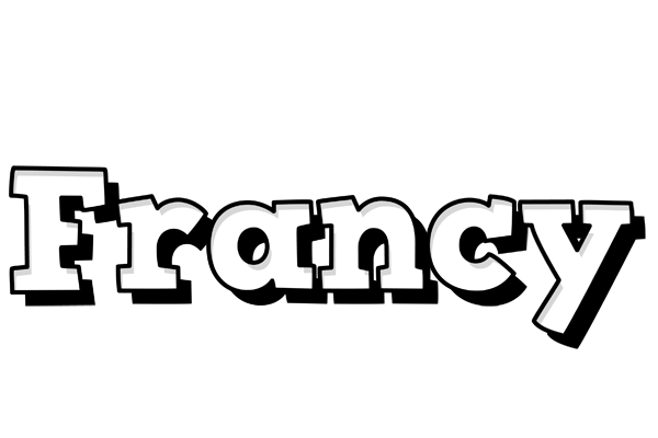 Francy snowing logo