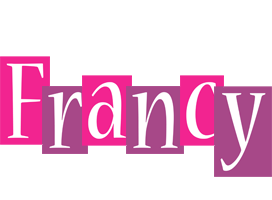 Francy whine logo