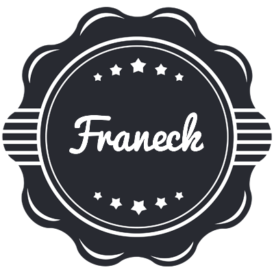 Franeck badge logo