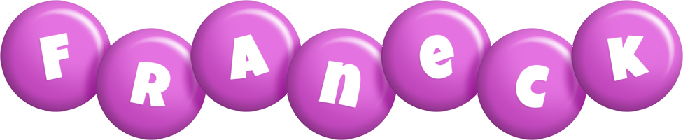 Franeck candy-purple logo