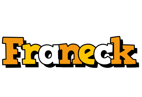 Franeck cartoon logo
