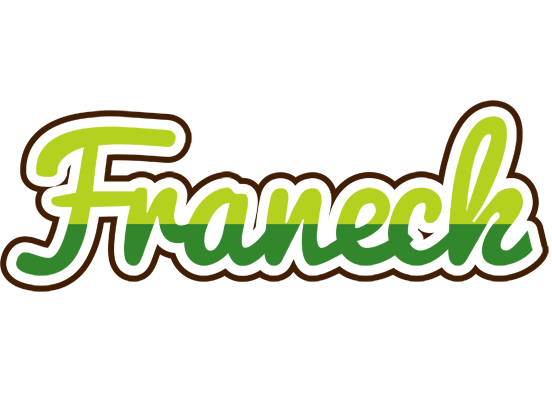 Franeck golfing logo