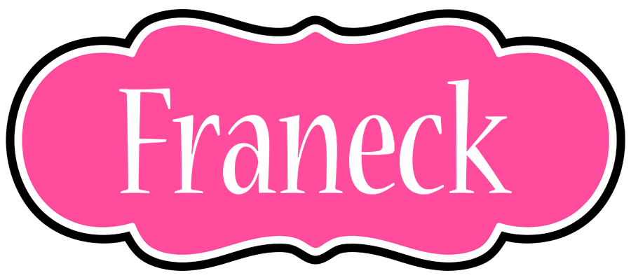 Franeck invitation logo