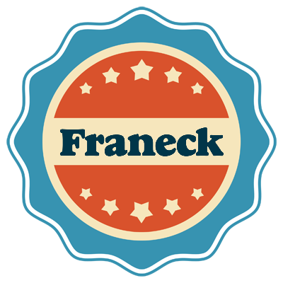 Franeck labels logo