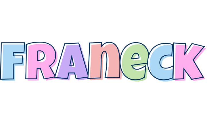 Franeck pastel logo