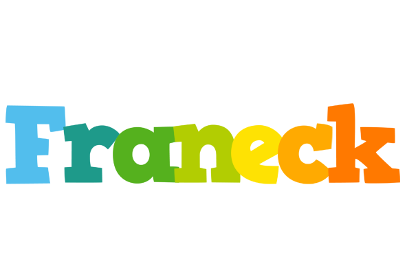 Franeck rainbows logo